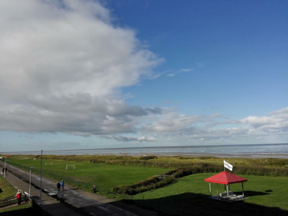 180° Panoramameerblick - Ferienwohnung Sandkorn Cuxhaven Dış mekan fotoğraf