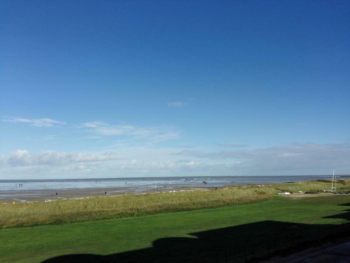 180° Panoramameerblick - Ferienwohnung Sandkorn Cuxhaven Dış mekan fotoğraf